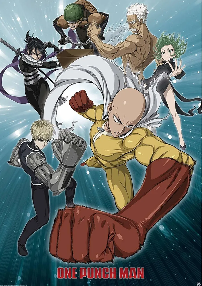 Постер аниме Ванпанчмен: Путь к становлению героем